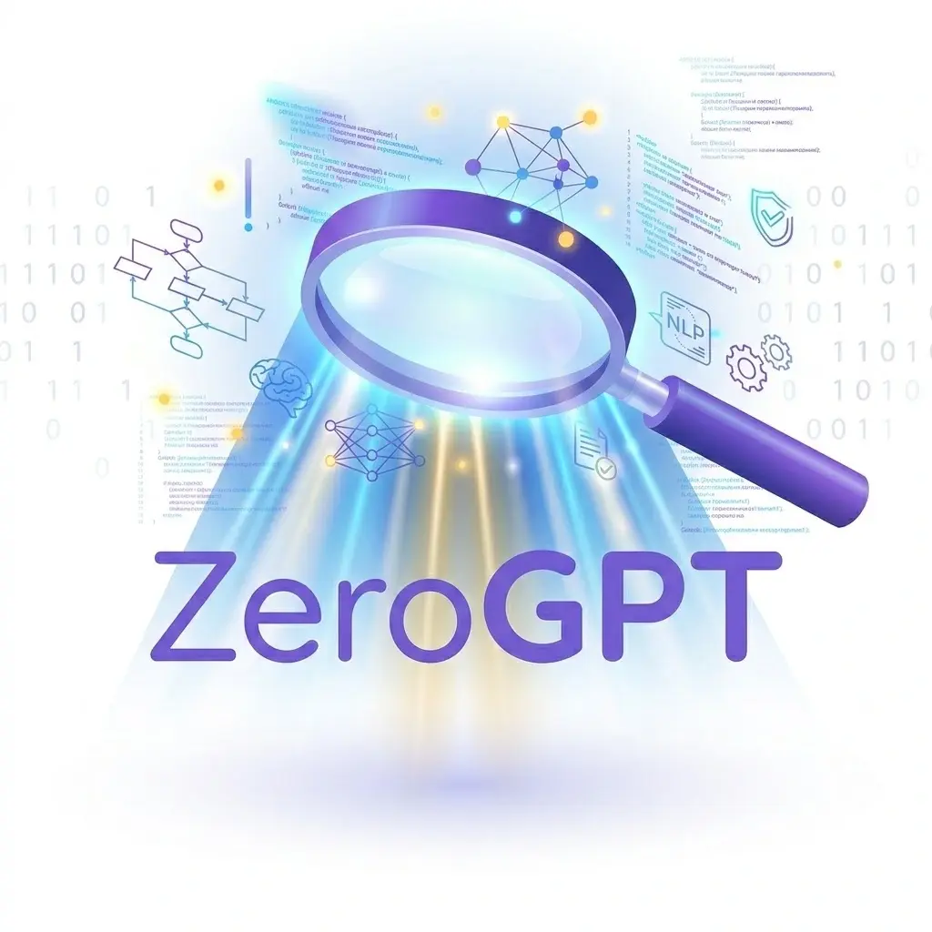 ZeroGPT AI content detector review dashboard showing detection results